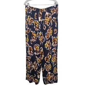 Band of Gypsies wide leg floral print pants